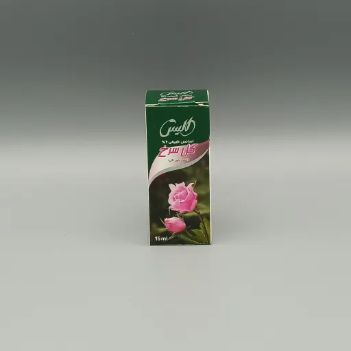 اسانس طبیعی گل سرخ قطره خوراکی گل سرخ آلیس 15 میلی لیتر