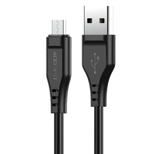 کابل USB به microUSB ایس فست مدل C3-09 طول 1.2 متر رنگ مشکی