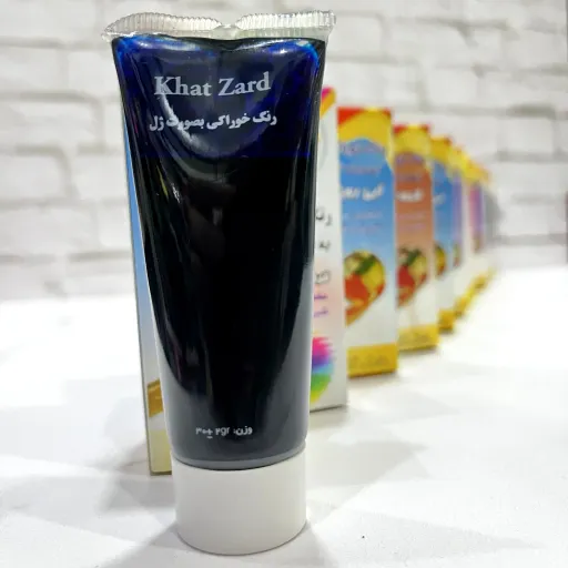 رنگ خوراکی آبی ژله ای 30 گرمی