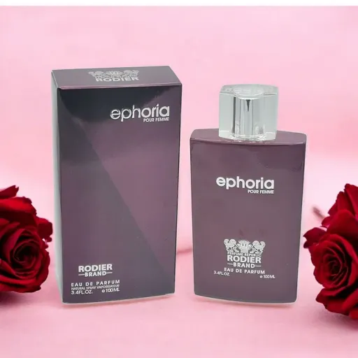 ادوپرفیوم زنانه رودیر مدل Ephoria با رایحه شیرین حجم 100 میلی لیتر مجموعه دو عددی