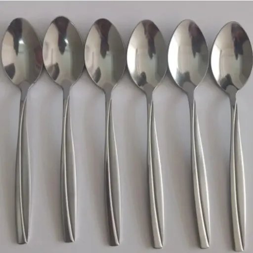 قاشق چایخوری طرح ماینز استیل (پک کامل6قاشق کوچک) 