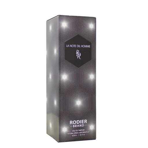 عطر جیبی مردانه رودیر مدل La Note Dil Homme حجم 30 میلی لیتر
