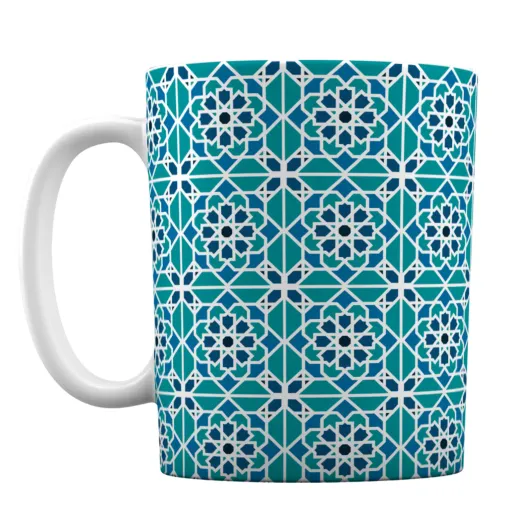 ماگ افراتوس طرح اسلیمی خطاطی عشق