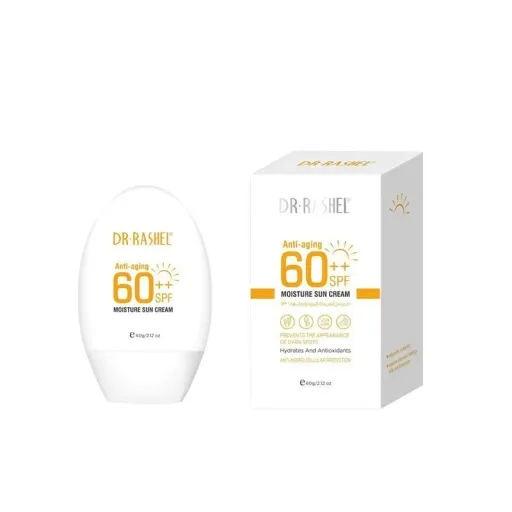 کرم ضد آفتاب دکتر راشل SPF 60 حجم 60 میلی لیتر
