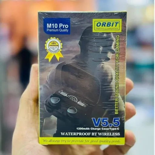 ایرپاد M10 PRO پاوربانک دار کیفیت درجه یک بلوتوث نسخه 5.5 صحفه نمایش دار