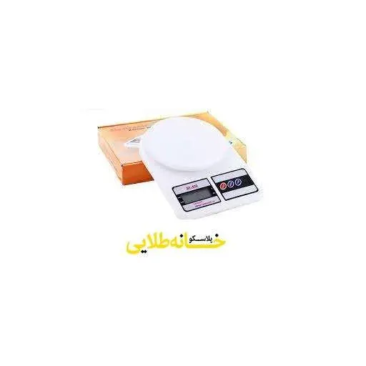 ترازو اشپزخانه سفید sf400 جعبه زرد 10کیلو گرمی