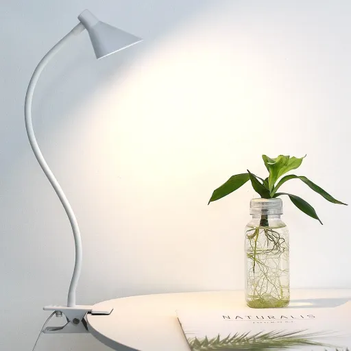 چراغ مطالعه گیره ای Qooltek با نور محافظت از چشم