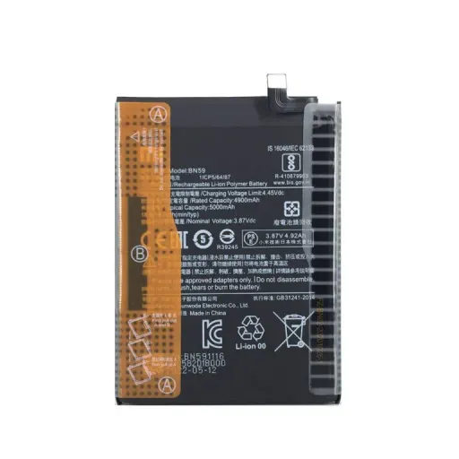 باتری گوشی شیائومی Note 10s مدل BN59 باتری اصلی بازار (100 روز گارانتی)