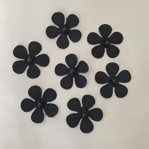 گل ساتن رنگ مشکی