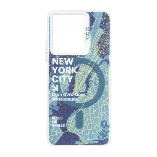قاب مگ سیف SO COOL طرح New York شیائومی مدل Xiaomi Redmi Note 13 4G