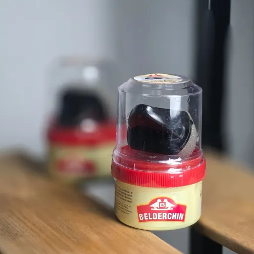 واکس کفش بلدرچین بی رنگ لیوانی کوچک