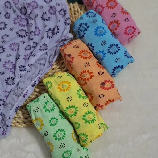 شورت زنانه نخی خنک قواره کوچک سایز 3XL معادل 2XL ملینا