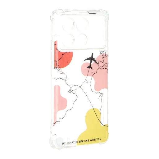 قاب ژله ای شفاف محافظ لنزدار Air Line مدل شیائومی Xiaomi Poco X6 Pro 5G / Redmi K70E