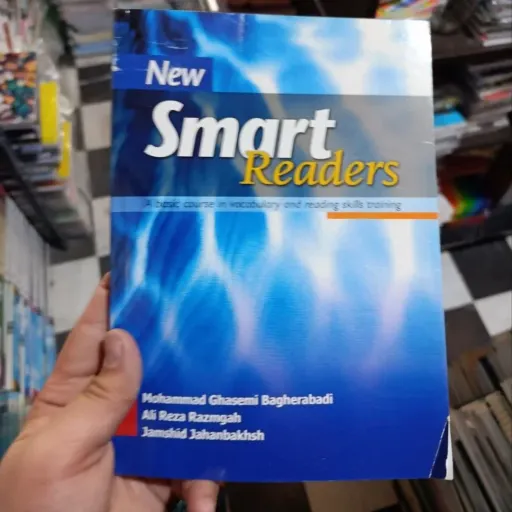 کتاب new smart readers  نیو اسمارت ریدرز  قاسمی باقرابادی و علیرضا رزمگاه و جمشید جهانبخش نشر جنگل ( کتاب تمام رنگی است)