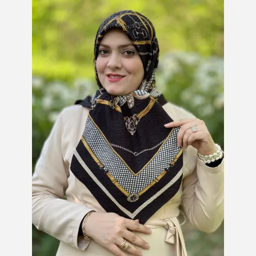 روسری نخی پلیسه اعلا