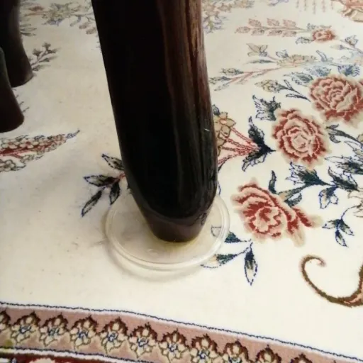 زیر پایه مبل ممتاز ژله ای4 عددی سایز  قطر7(بسته 4 تایی)