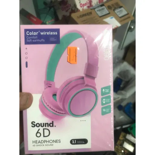 خرید هدفون بلوتوثی مدل HZ-BT990 رنگ مشکی