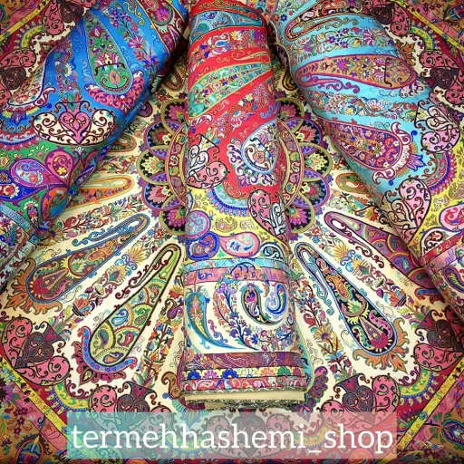 طرح سلجوقی ترمه ۱۶ رنگ