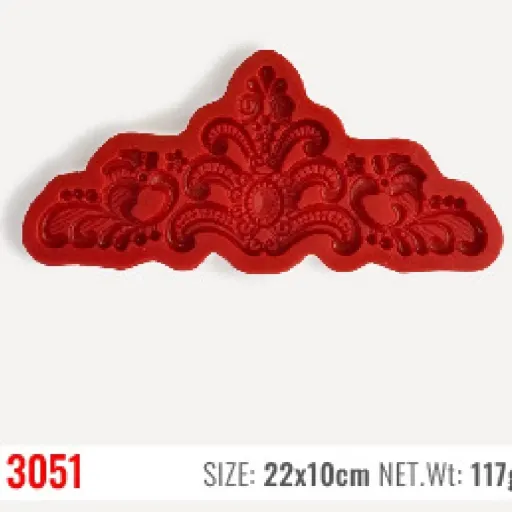 مولد سیلیکونی کد 3051 طرح تاج ابعاد 22 در 10 سانت برند سورنا پارت 