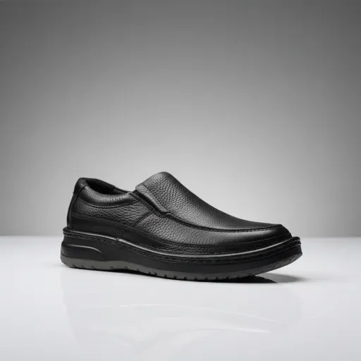 کفش مردانه تمام چرم طبیعی طبی مدل کلارک مشکی clarks انتخاب سایز 43