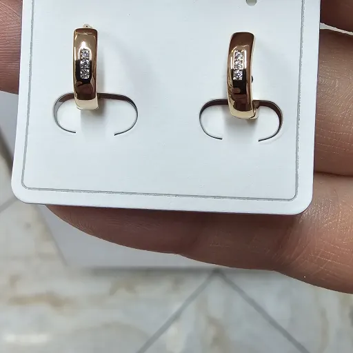 گوشواره ژوپینگ رنگ ثابت موجودی رو بپرس