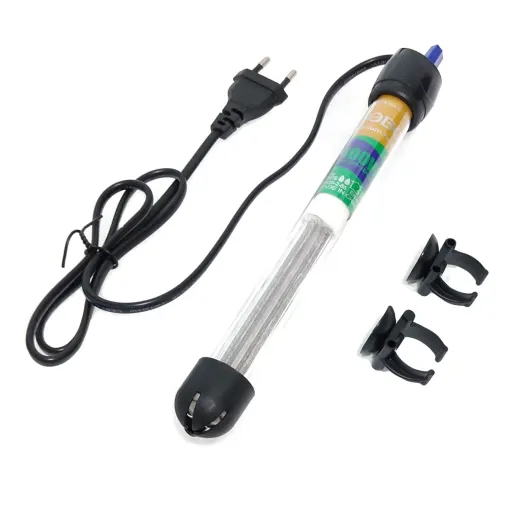 بخاری آکواریوم سوبو 100w مدل HF-100 با شیشه یدک