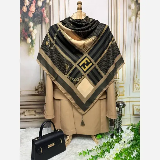 روسری نخ کاستوم فندی زنجیرونه