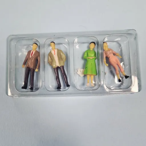 پرسوناژ آدم رنگی بسته 4 عددی مقیاس 1.50 برند نارگون