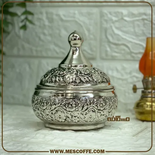 قندان مسی کروم زنجان(کد1672)