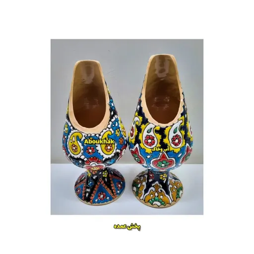 جاقلمی سفالی میناکاری