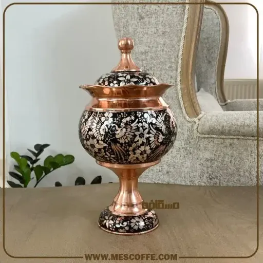آجیل خوری مسی نقره کوب زنجان(کد2040)