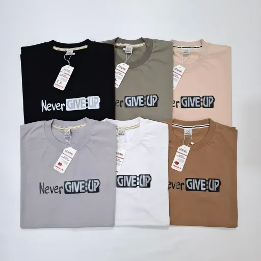 تیشرت مردانه نخ پنبه باکسی فیت برند shiaco wear در 6 رنگ و 4 سایز سایز و رنگ XXLمشکی