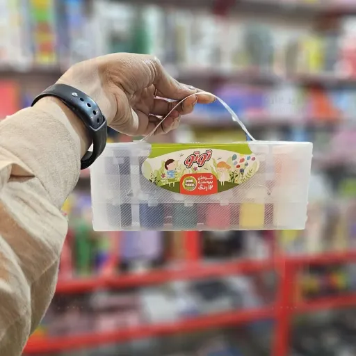 گواش 12 رنگ پیوسته بزرگ طلقی توتو