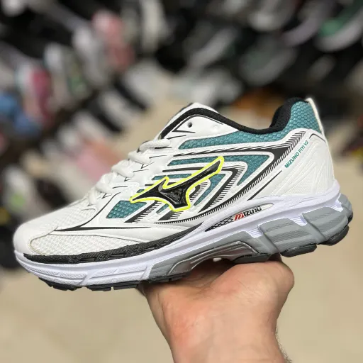 کفش کتانی مردانه ورزشی مدل میزانو mizuno رنگ سفید