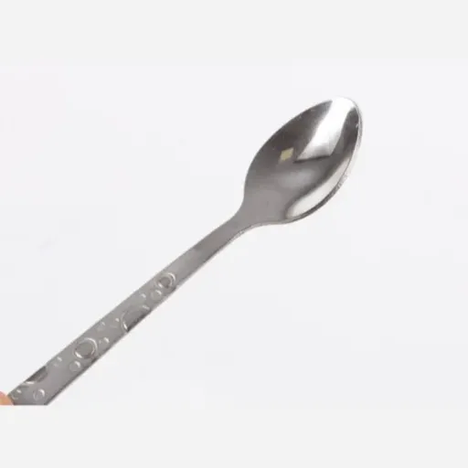 قاشق چایخوری طرح توپی استیل (پک کامل6قاشق کوچک)6تایی 