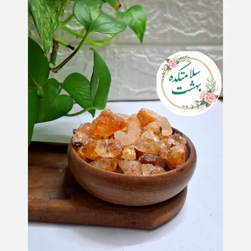 صمغ عربی 100 گرم جامد و بزرگ کیفیت عالی