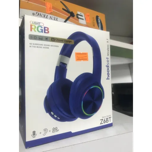خرید هدفون بلوتوثی مدل Z6Bt RGB