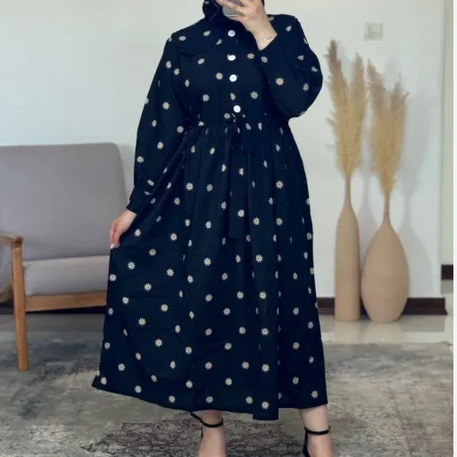پیراهن بلند بابونه