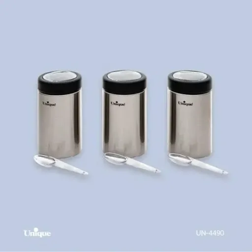 ادویه یونیک unique استیل 6 عددی UN-4490