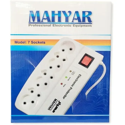 محافظ ولتاژ مدل چندراهی برق مهیار 7 خانه