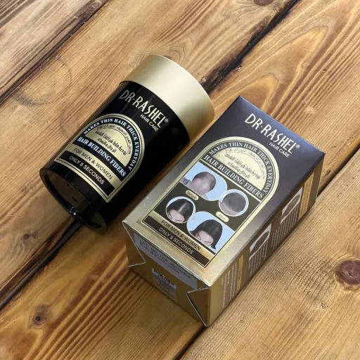پودر پر پشت کننده موی دکتر راشل رنگ قهوه ای تیره وزن 22 گرم