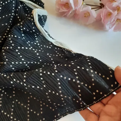شال برشکا طرح دار کد b02