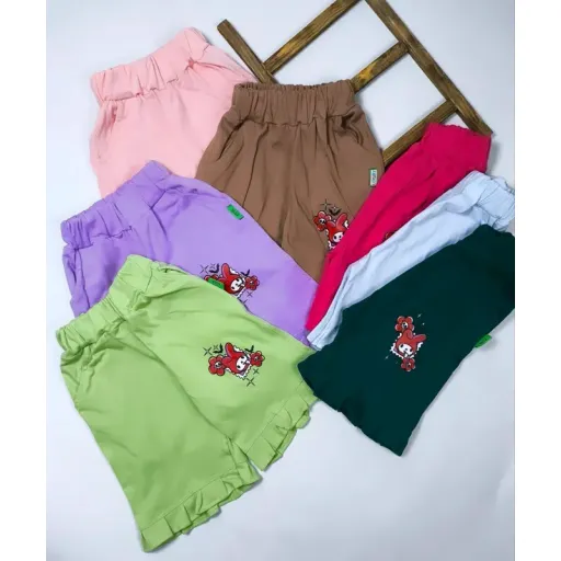 شلوارک چین دار سایز 35 سایز 35