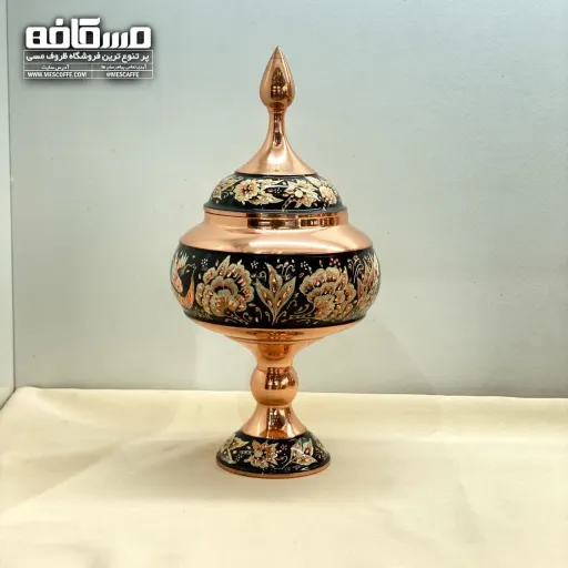 شکلات خوری مسی الماس نقره(سایز25)