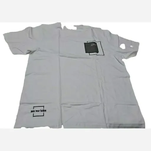 تیشرت مردانه جیب نما تیشرت جنس نخ پنبه سایز XL تا 4XL  رنگبندی 6 رنگ تیشرت مردانه   رنگ مشکی XL
