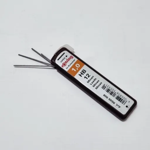 مغز(نوک مداد نوکی / مداد مکانیکی ) اتود 1(یک) برند  آلمانی HB - HIGH POLYMER