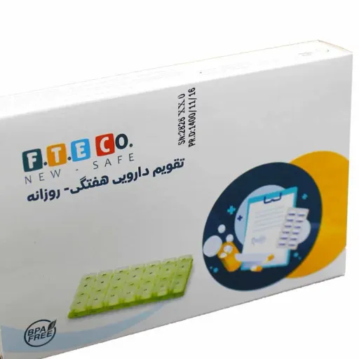 تقویم دارویی هفتگی-روزانه 