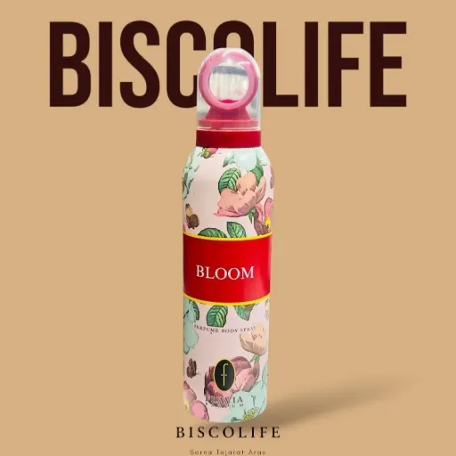 اسپری ضدتعریق بدن فلاویا Flavia مدل Bloom حجم 200 میلیلیتر
