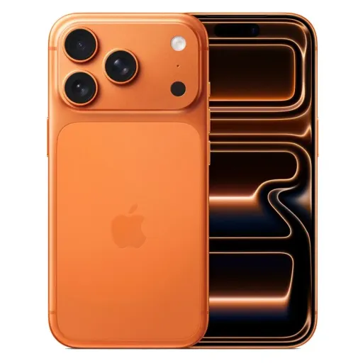 گوشی موبایل اپل مدل iPhone 17 Pro Max ZAA تک سیم کارت eSim ظرفیت 512 گیگابایت و رم 12 گیگابایت - نات اکتیو رنگ نارنجی