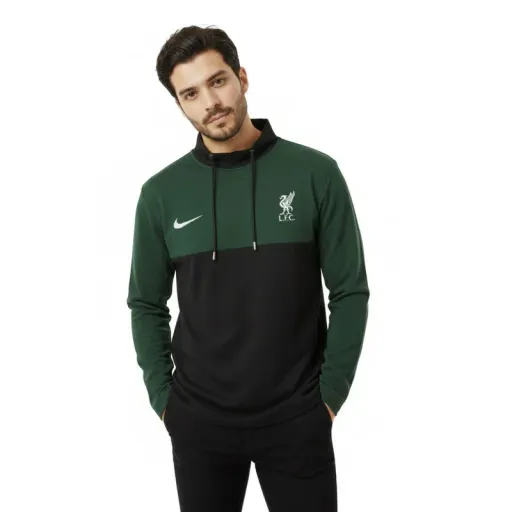 سویشرت مردانه مدل liv کد 8754 سایز سبز مشکی - XL